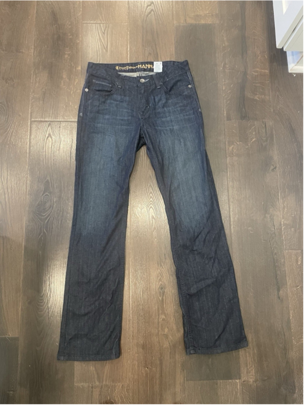 Cruel Jeans Womens 30/9 Blue Bootcut Hannah Embroidered Stretch Western